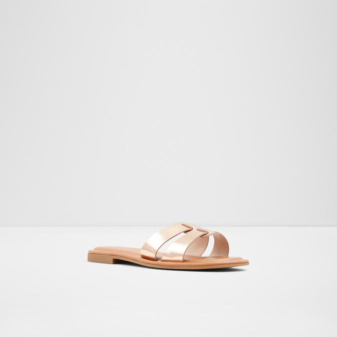 Ereswen Women's Rose Gold Flat Sandals image number 3