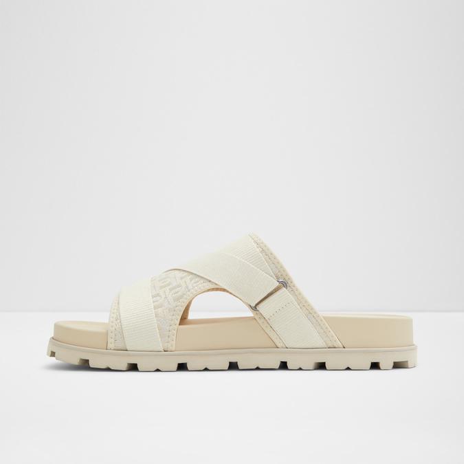 Deniels Men's Grey Single Strap Sandals image number 4