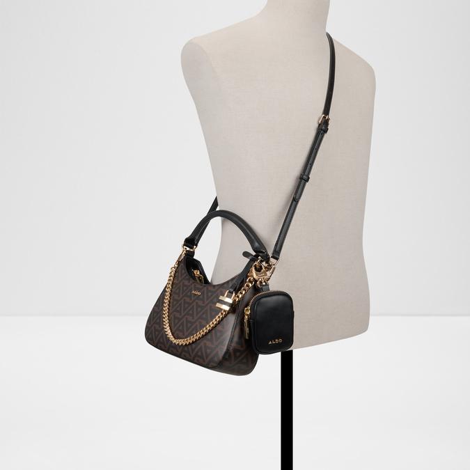 CLARIONA Brown Multi Women Shoulder Bag image number 3