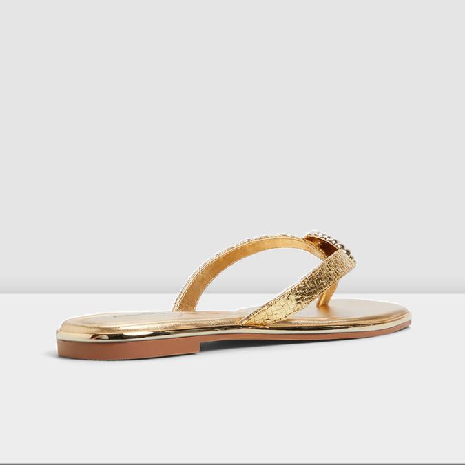 CONCHIGLIA-IN Gold Women Flat Sandals