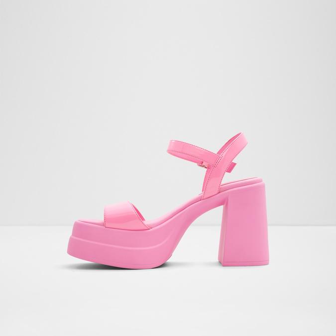 Taina Women's Medium Pink Block Heel Sandals image number 4