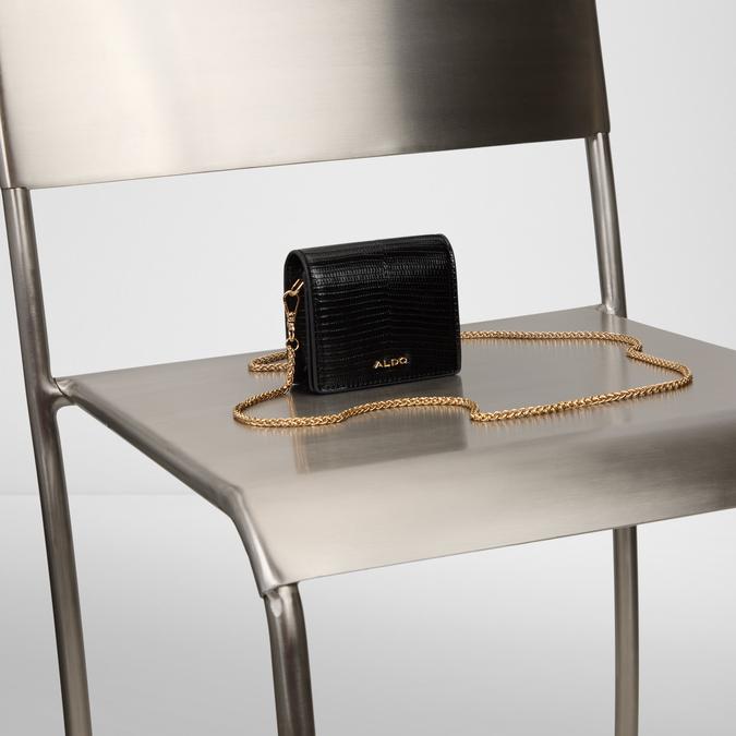 CLASSICWALLET Black Women Wallet On A Chain image number 3