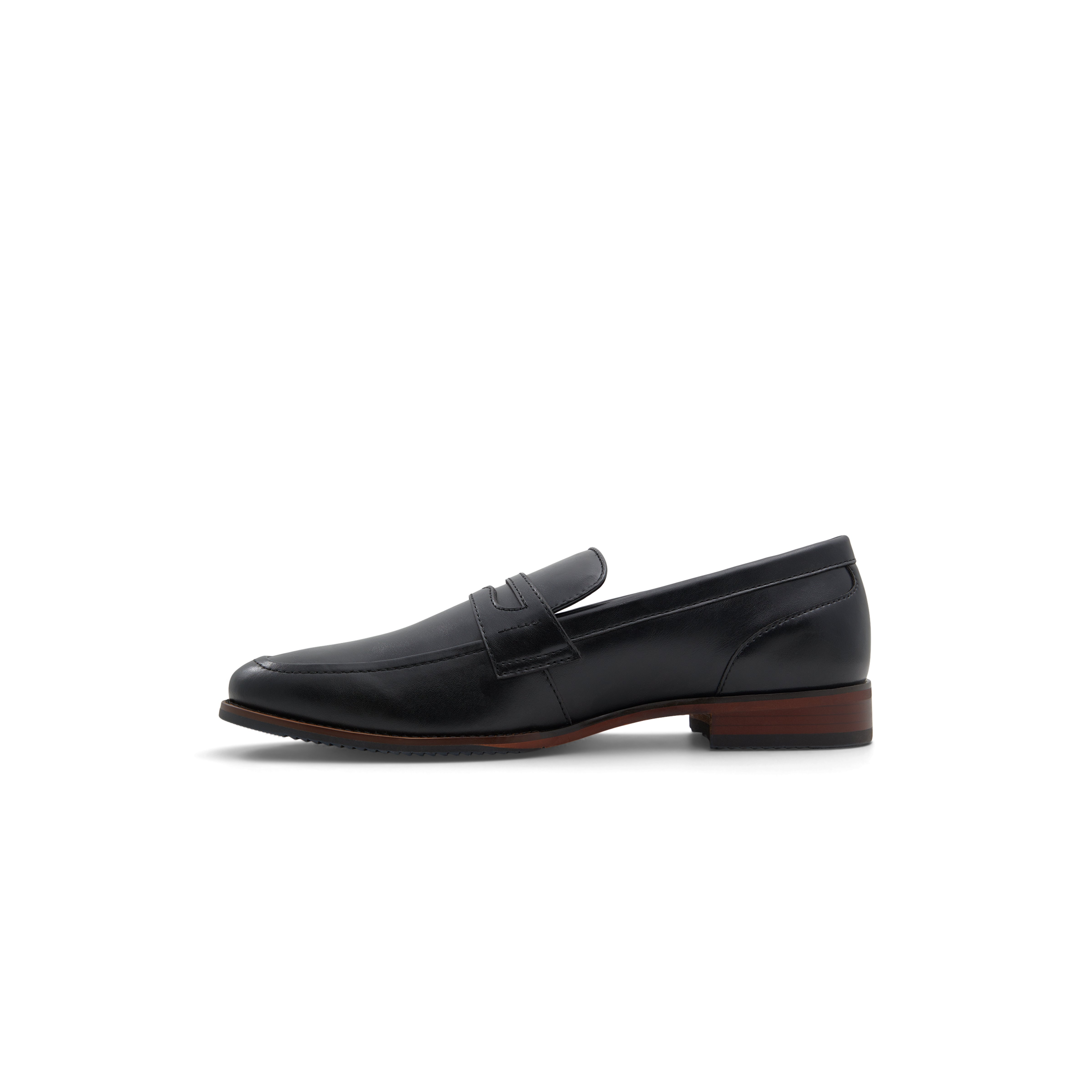 Pinchard Men's Black Dress Loafers image number 3