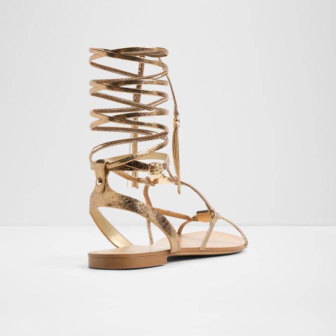 ANDRINA Gold Women Flats image number 1