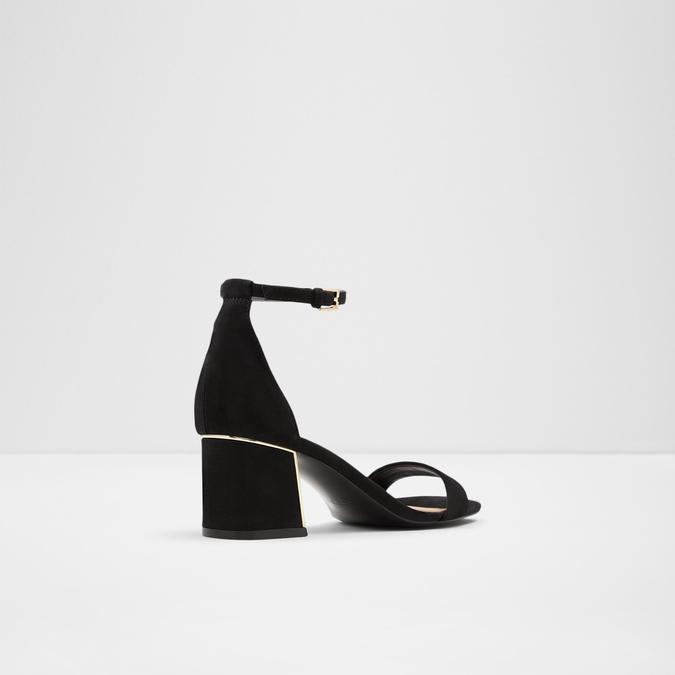 Kedeaviel Women's Black Block Heel Sandal image number 2