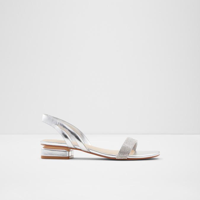 Adreilla Women's Silver Block Heel Sandal image number 0