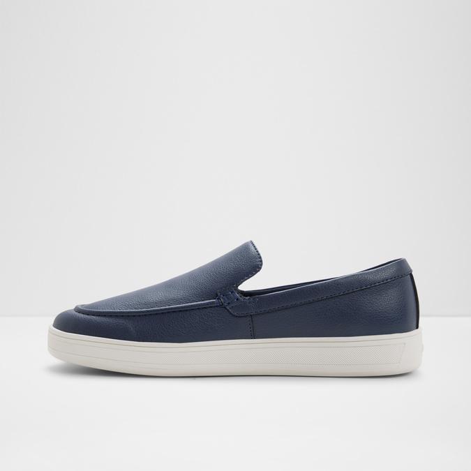 GINOA Navy Men Sneakers Slip On image number 2