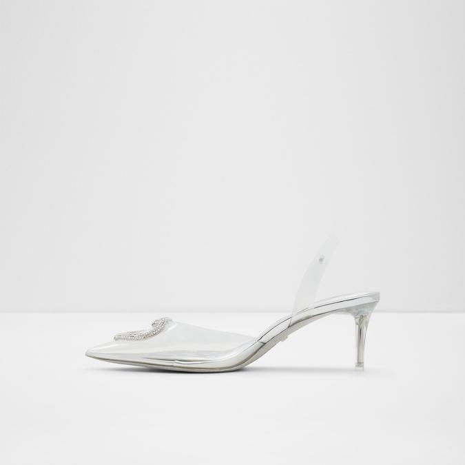 Barbieslingb Women's Silver Dress Sandals image number 4