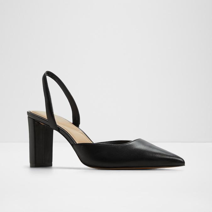 Olaeldan-In Women's Black Block Heel Shoes image number 4