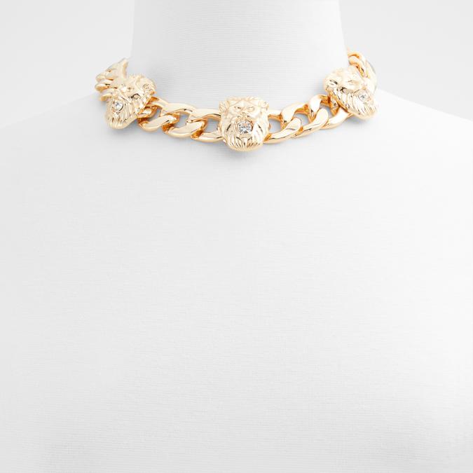 Cytram Women's Black On Gold Necklace