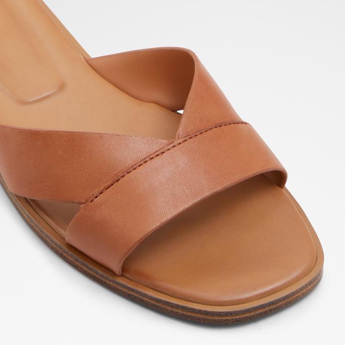 Caria Women's Brown Flat Sandals image number 5