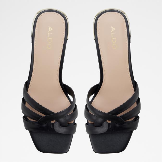 HANNE Black Women Heels image number 5