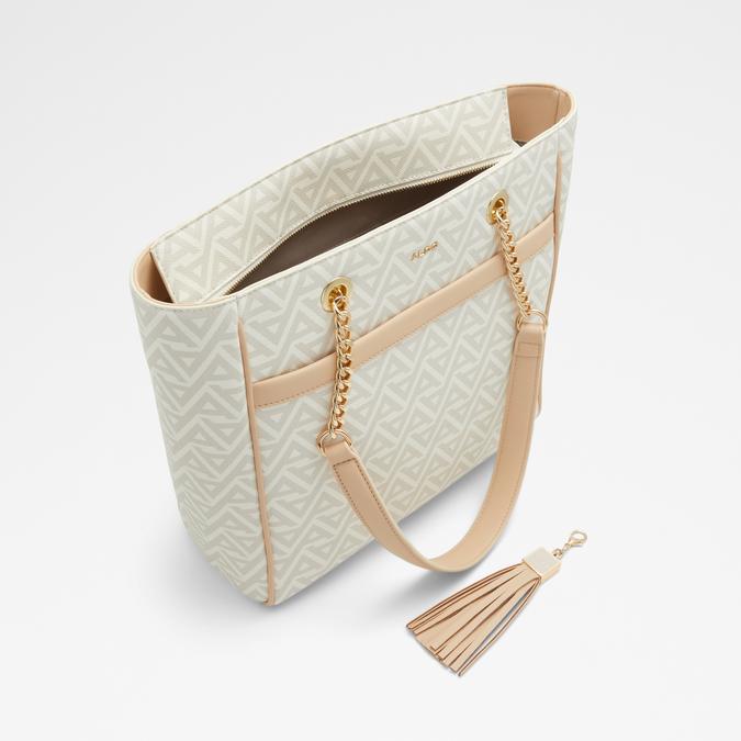 Yuliana Women's Beige Satchel image number 2