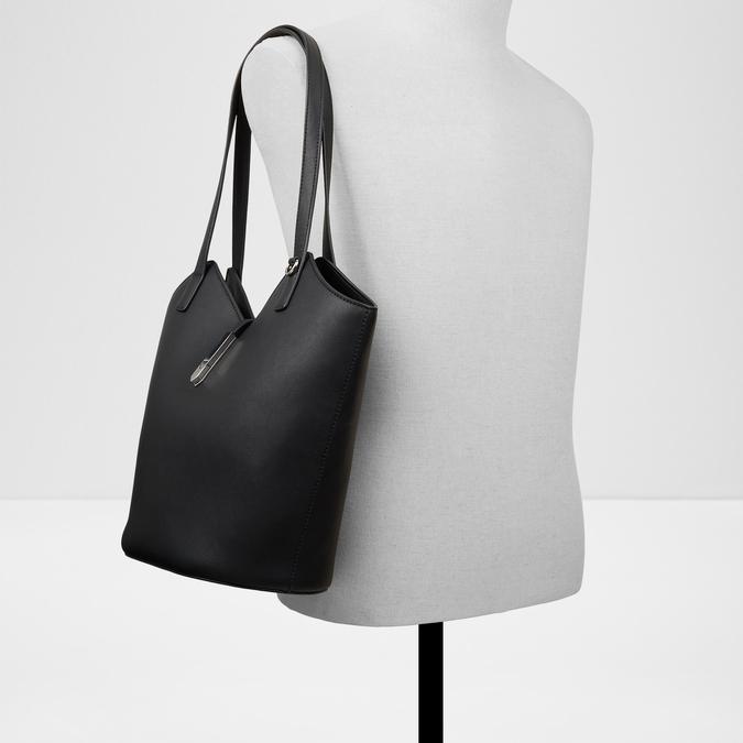 HERMITTE Black Women Satchel image number 3