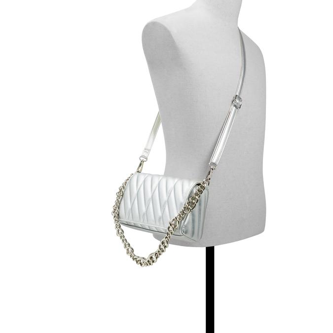 Mikka Women's Silver Shoulder Bag image number 3