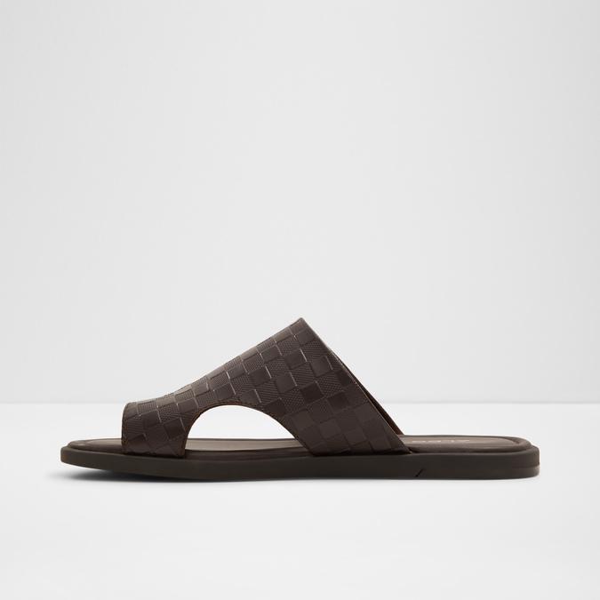 Seif Men's Brown Double Band Sandals image number 3