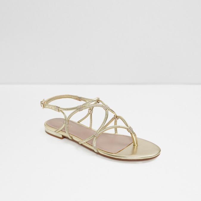 Cearka Women s Gold Flat Sandals Aldo Shoes