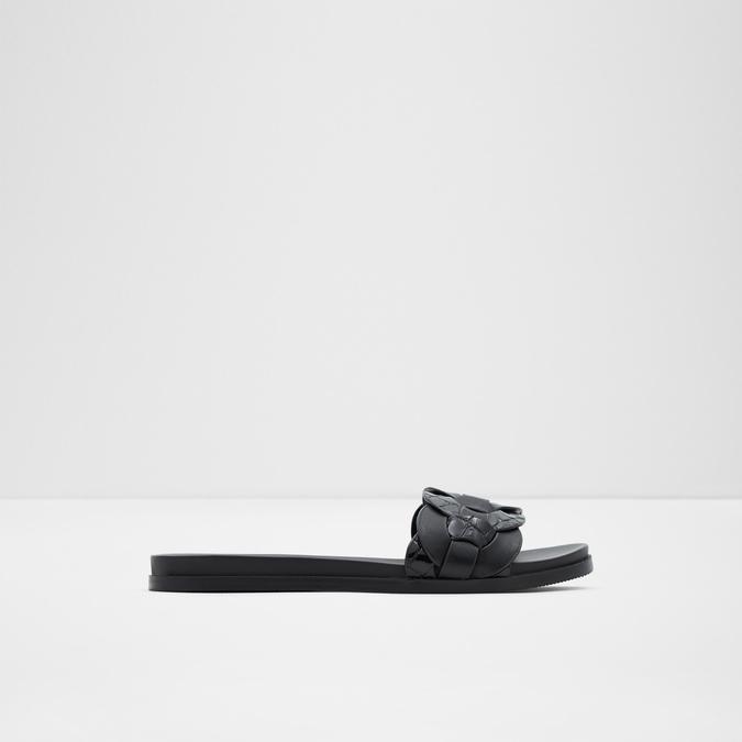 Lucinda Women's Black Flat Sandals image number 0