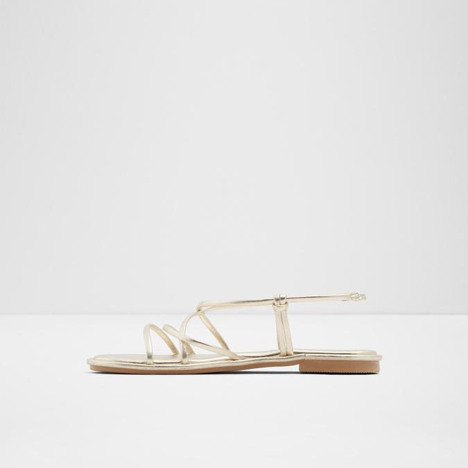 Kuerten Women's Gold Flat Sandals image number 2