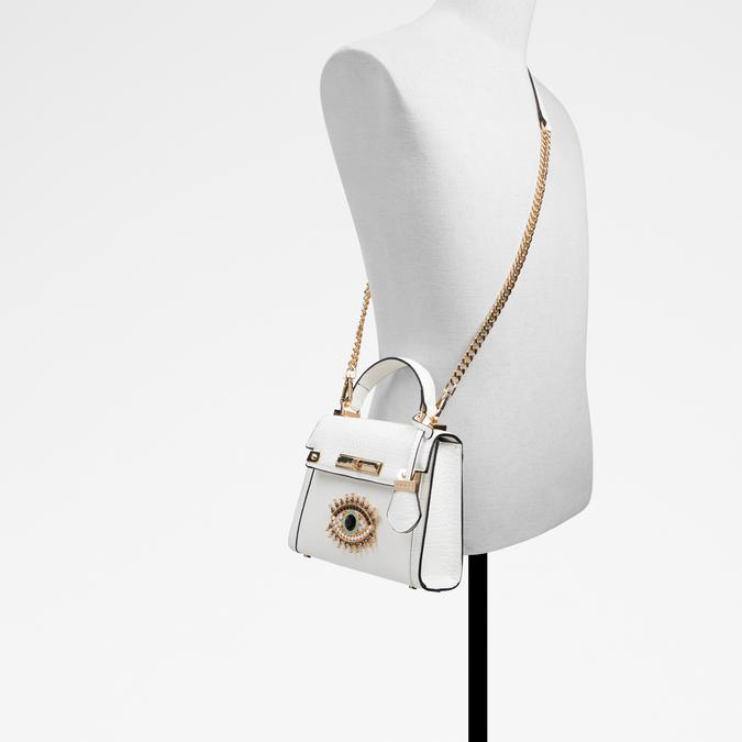 Javanany Women's White Top Handle image number 3
