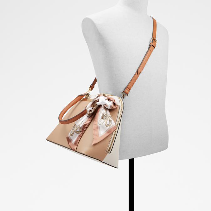 Mandoline Women's Beige Handbag image number 3