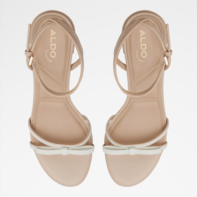 BOULA-IN MEDIUM BEIGE Women Block heel sandals image number 5