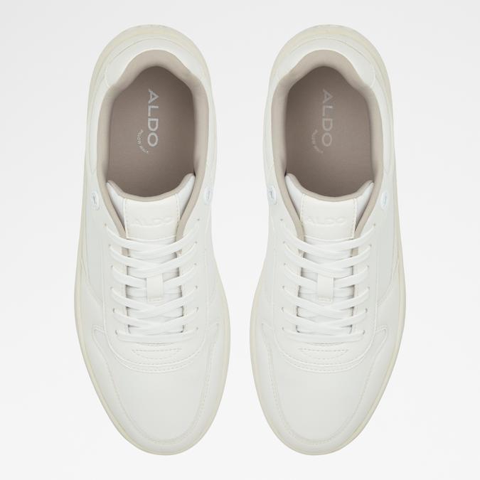 Collegiatee Men's White Low-Top image number 1