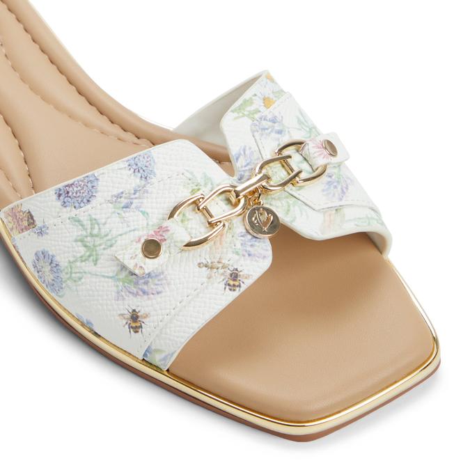 ALAMASSIA-IN Multicolor Women Flat Sandals image number 4