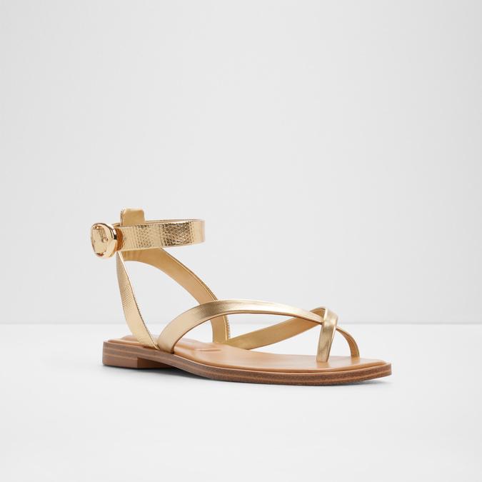 DARESSI Gold Women Flats image number 3
