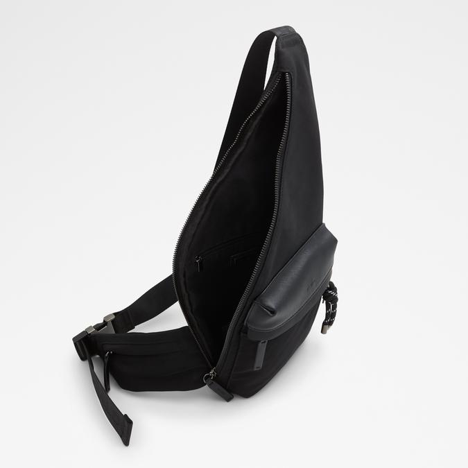 Rhelis Men's Black Belt Bag image number 2