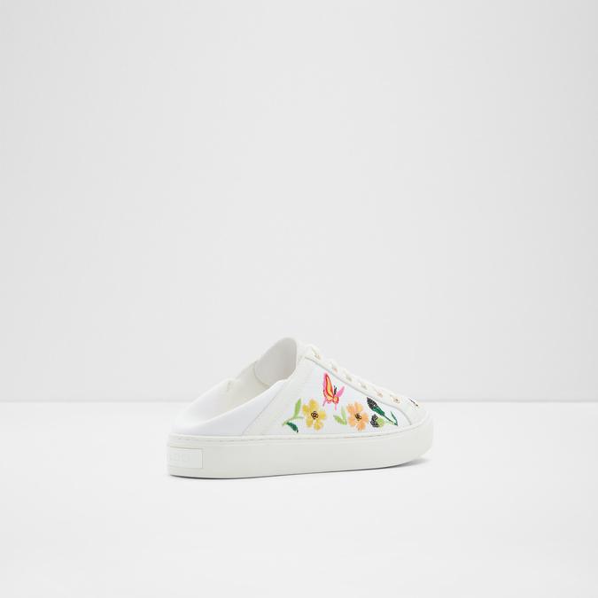 Bumblebee Women's White Sneakers image number 2