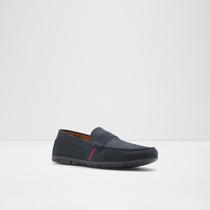 Damianflex Men's Navy Moccasins image number 4