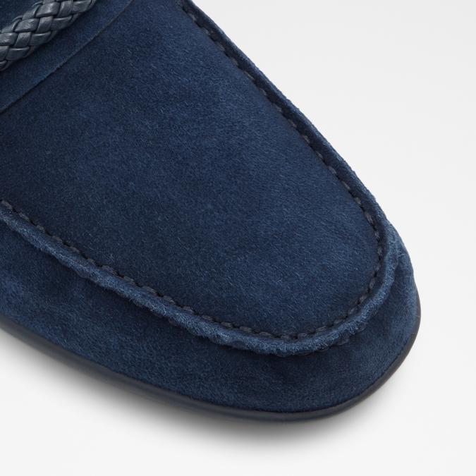 Zirnuflex Men's Navy Moccasins image number 5