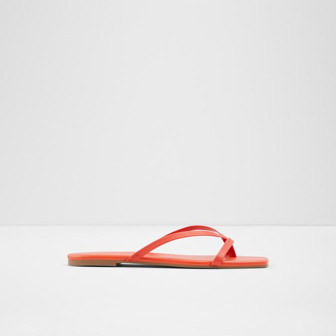 Kederi Women's Orange Flat Sandals image number 0