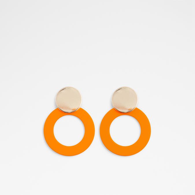 Sevendasa Women's Bright Orange Earrings image number 0