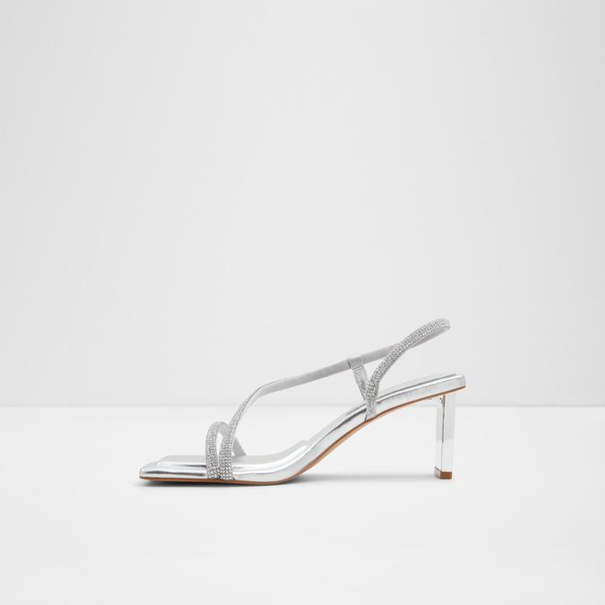 Castlegate Women's Silver Dress Sandals image number 2