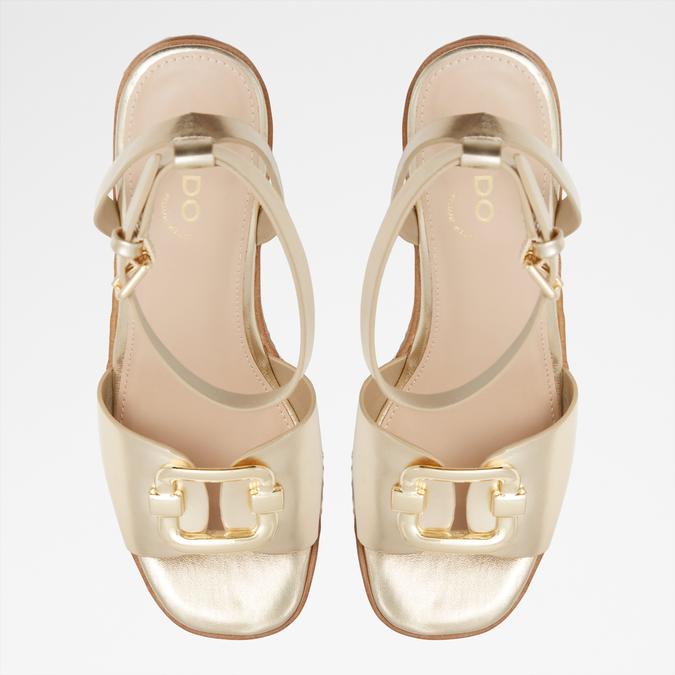 CARRABRIRIA GOLD Women Wedges image number 5