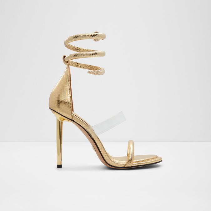 Minerva Women's Gold Dress Sandals image number 2