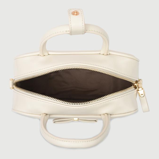 Haliey Women's White Satchel image number 4