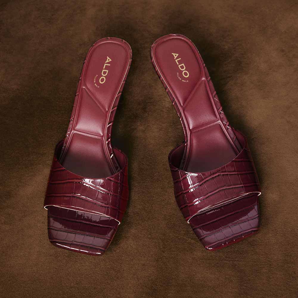 Enchanting-In Women's Bordo Dress Sandals image number 0