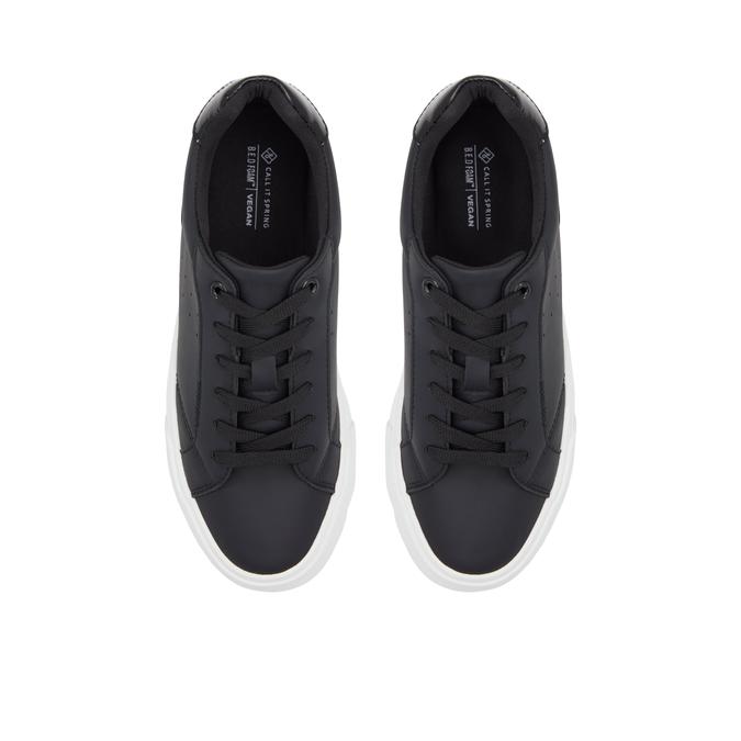 Feeona Women's Black Sneakers image number 1