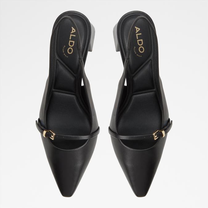 SKEPPER BLACK Women Block Heel Shoes image number 5