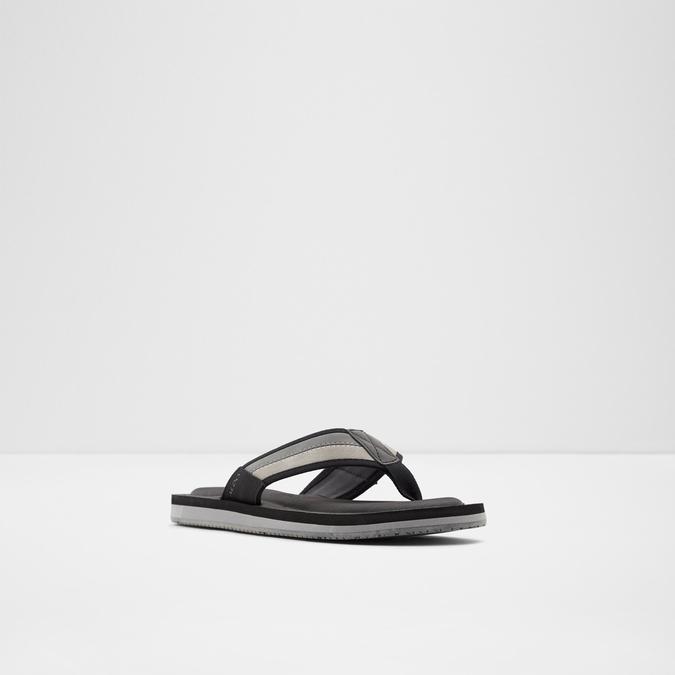 Herik Men's Black Thong Sandals image number 3