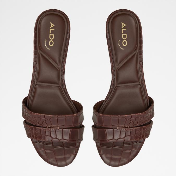 SCARLETTA-IN Brown Women Block Heel Sandals image number 5