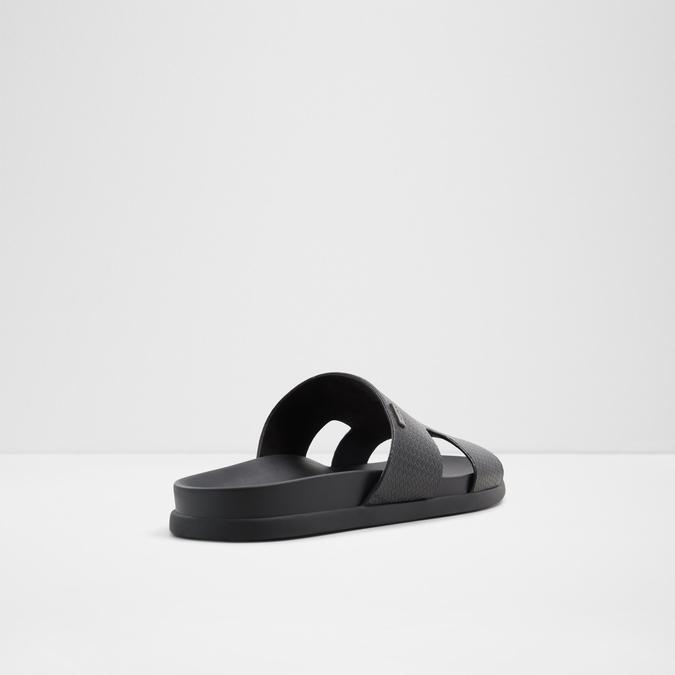 MONDI Black Men Double Band Sandals