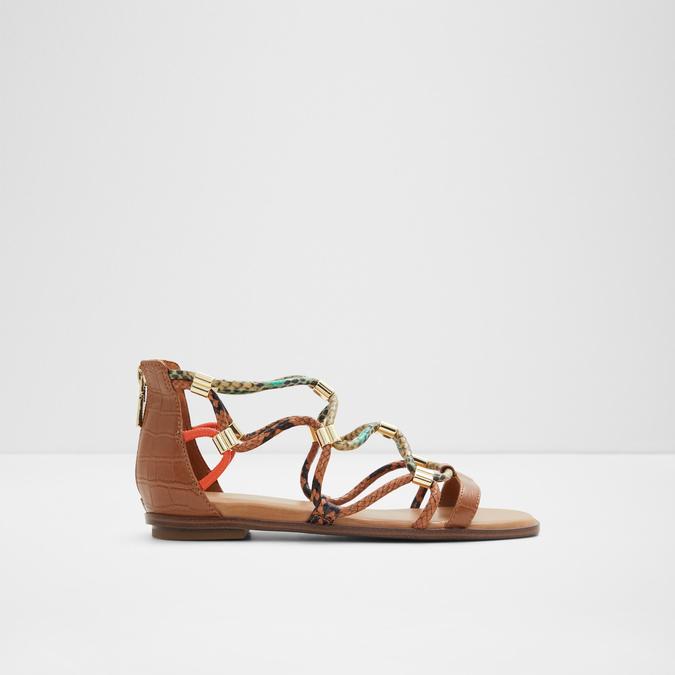 Occerana-In Women's Brown Flat Sandals