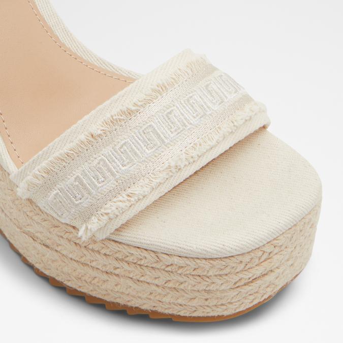 Aberitram Women's White Wedges image number 6