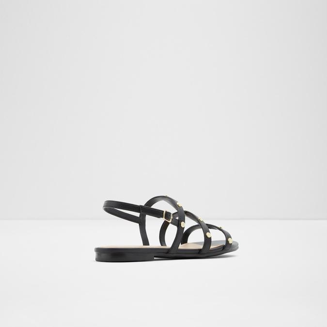 Astiria Women's Black Flat Sandals image number 1