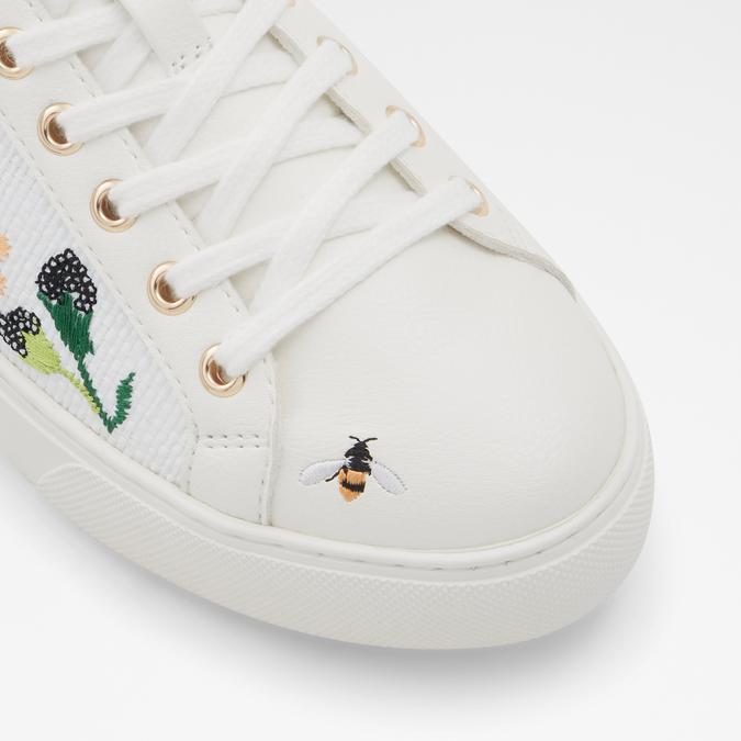 Bumblebee Women's White Sneakers image number 5