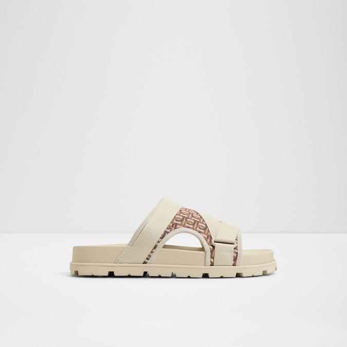 Deniels-In Men's Beige Strap Sandals